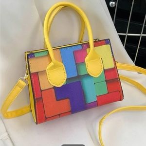Shein geometric purse